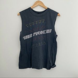 The Strokes band muscle tee